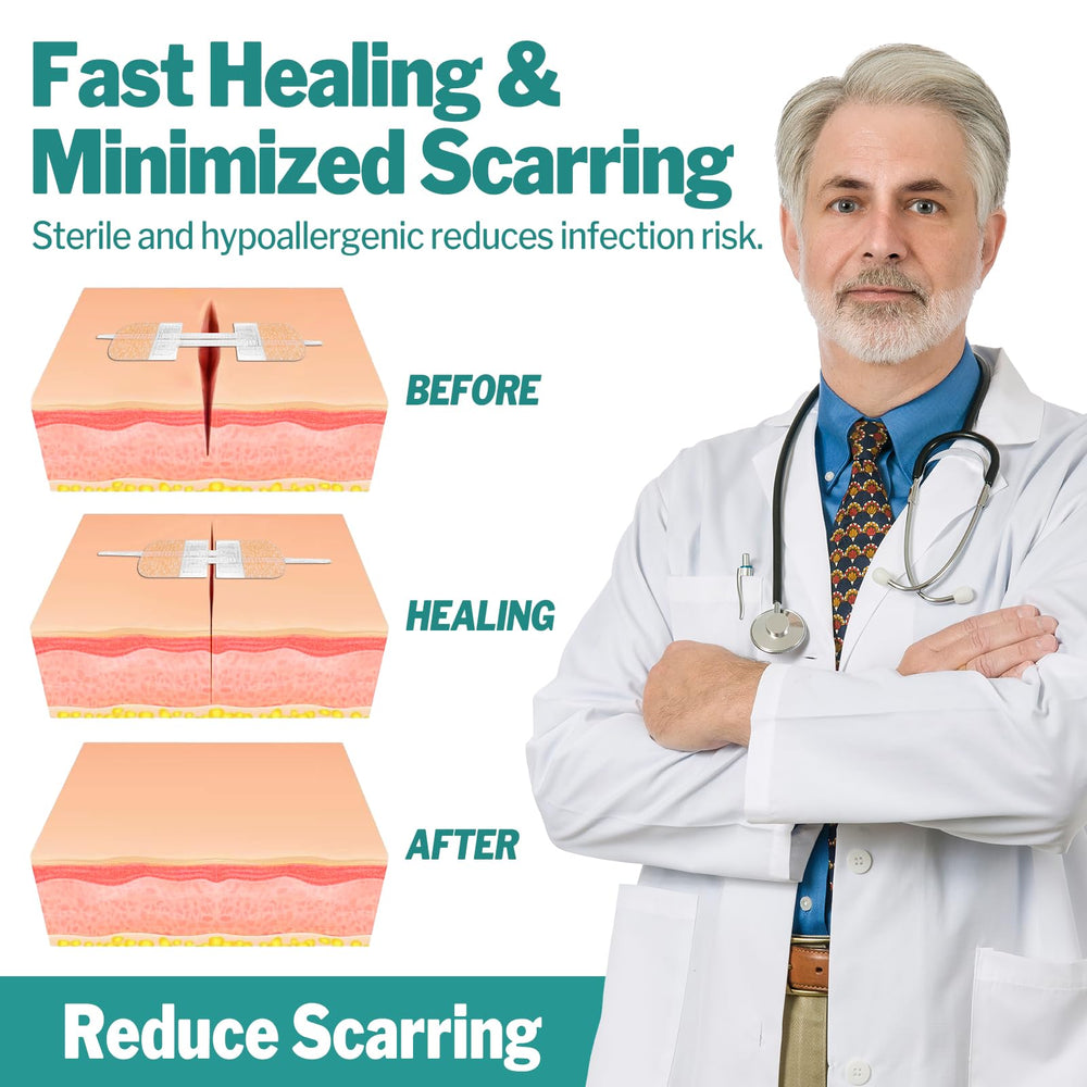 AZEN easy application lets you stick and zip to protect minor wounds.