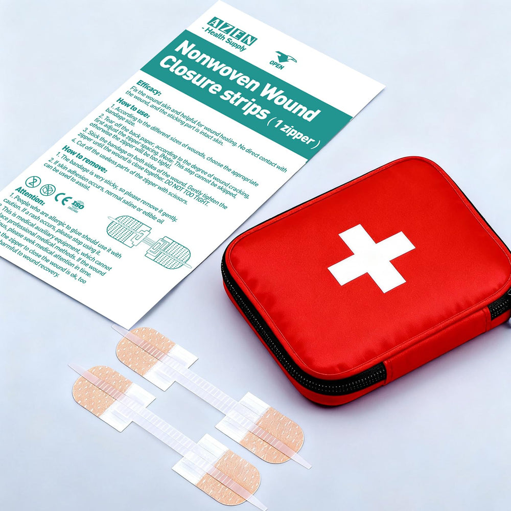 AZEN emergency first aid kit essential for home, work, or outdoor adventures.