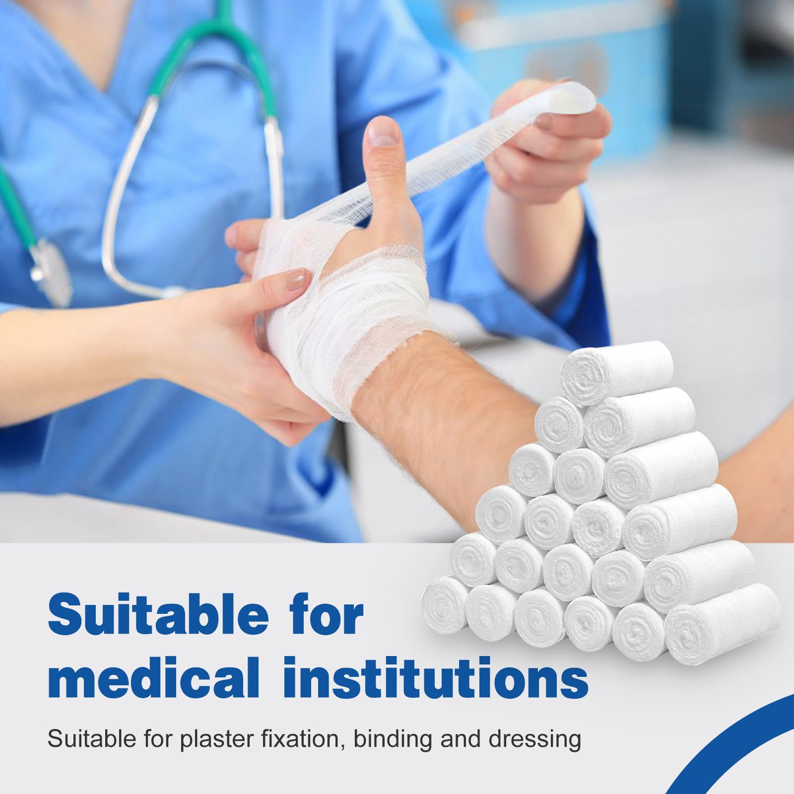 AZEN gauze roll essential first aid item for minor wounds