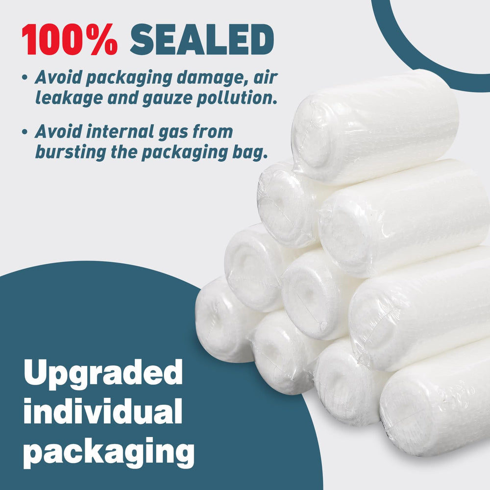 AZEN gauze rolls suitable for dressing, debridement, and ointment prep