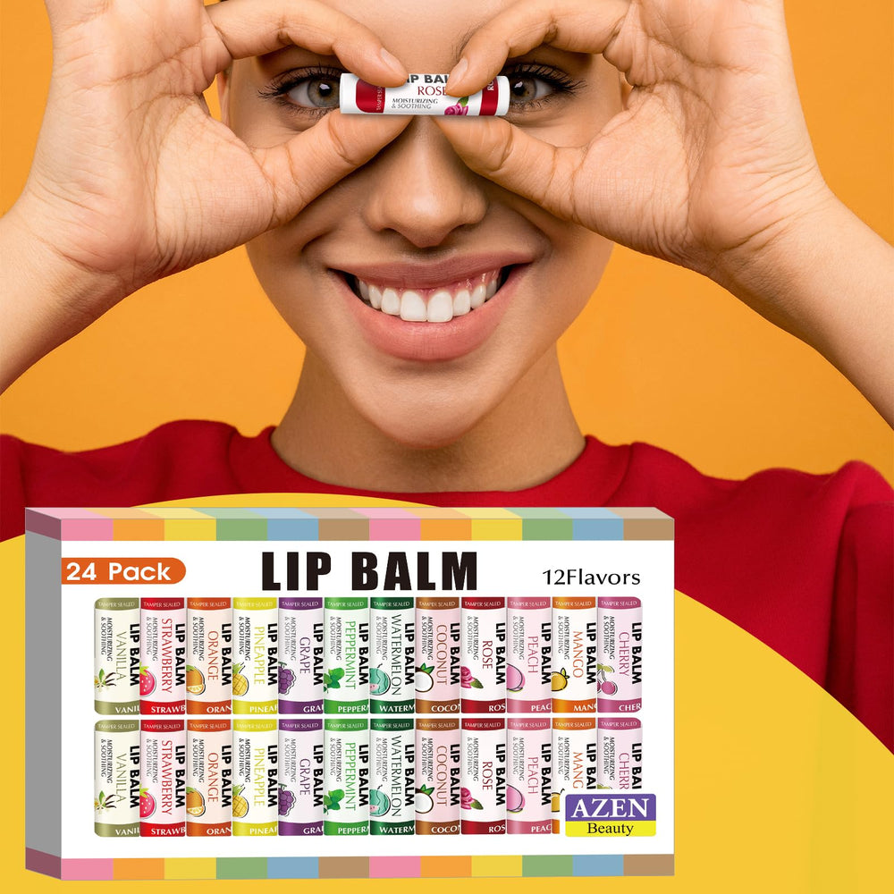 AZEN lip balm vanilla flavor with comforting aroma and lasting moisture