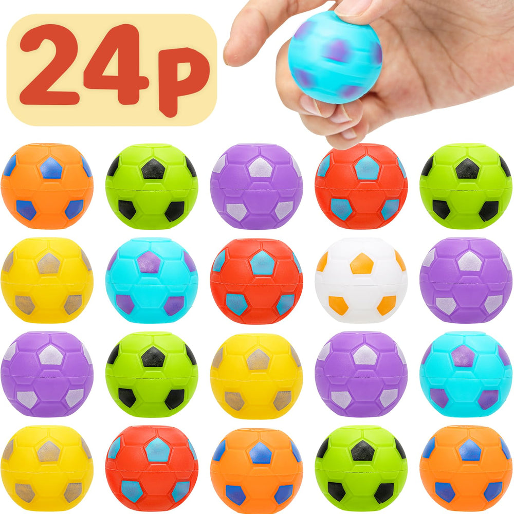 AZEN soccer ball mini spinner pack ready for party favors and gifts.