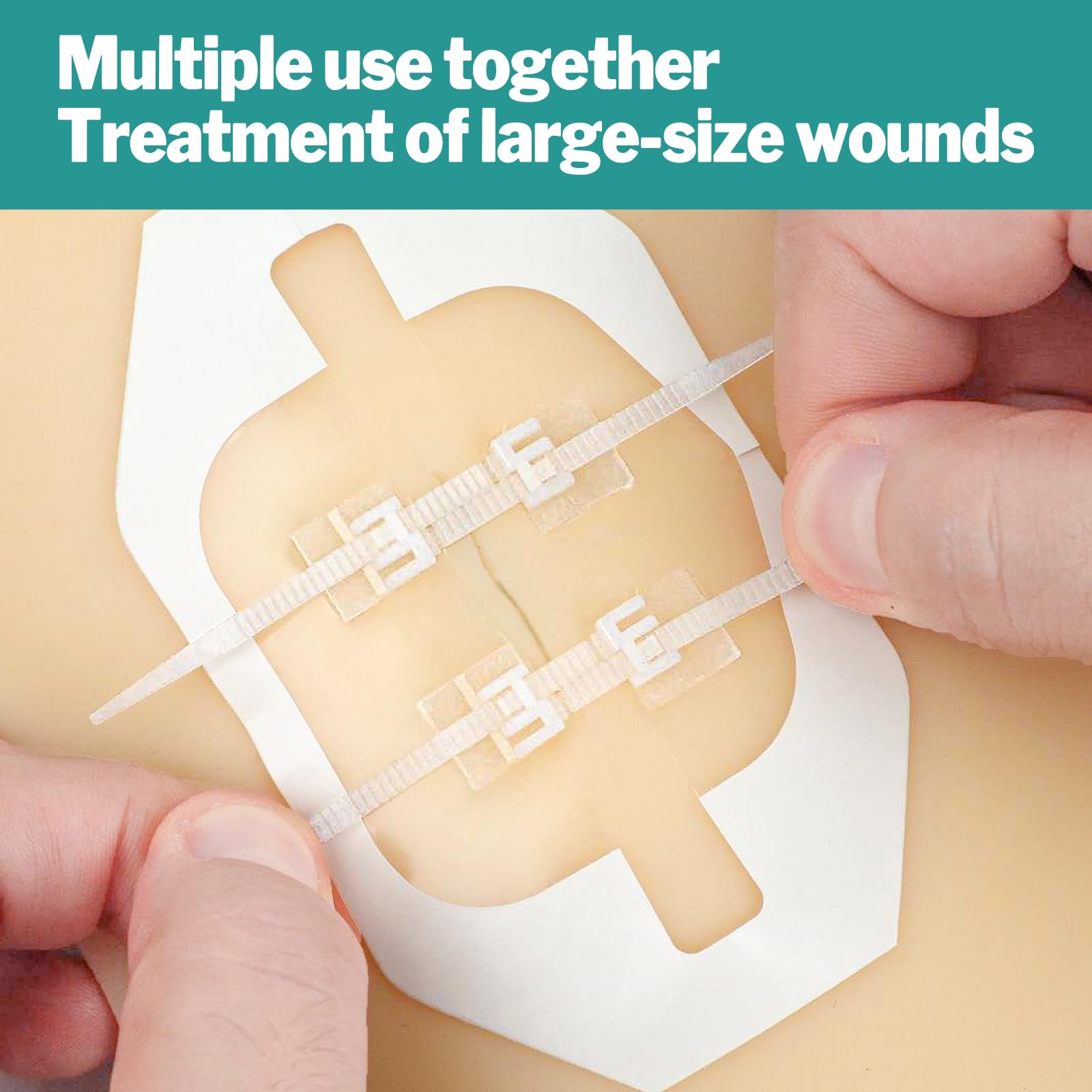 AZEN wound closure kit packaging highlights hygiene and individual packing