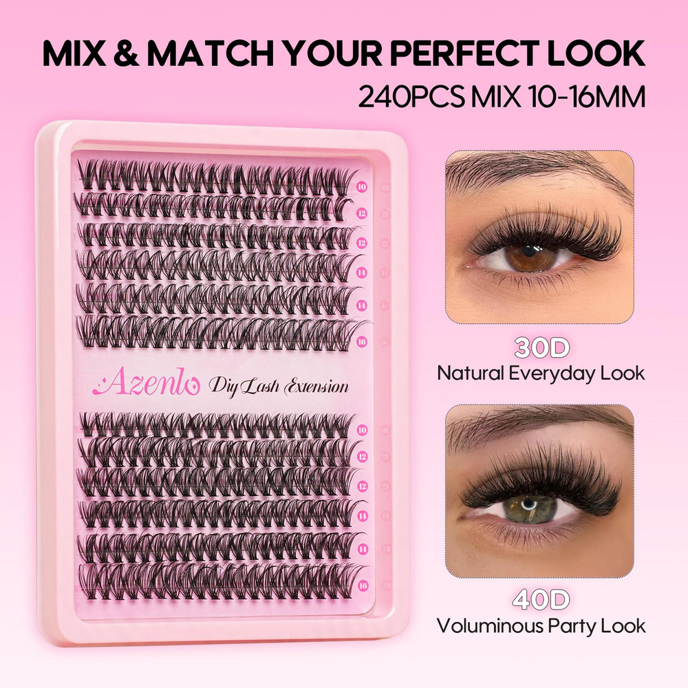 Azenlo lash applicator tweezer enables precise, easy placement