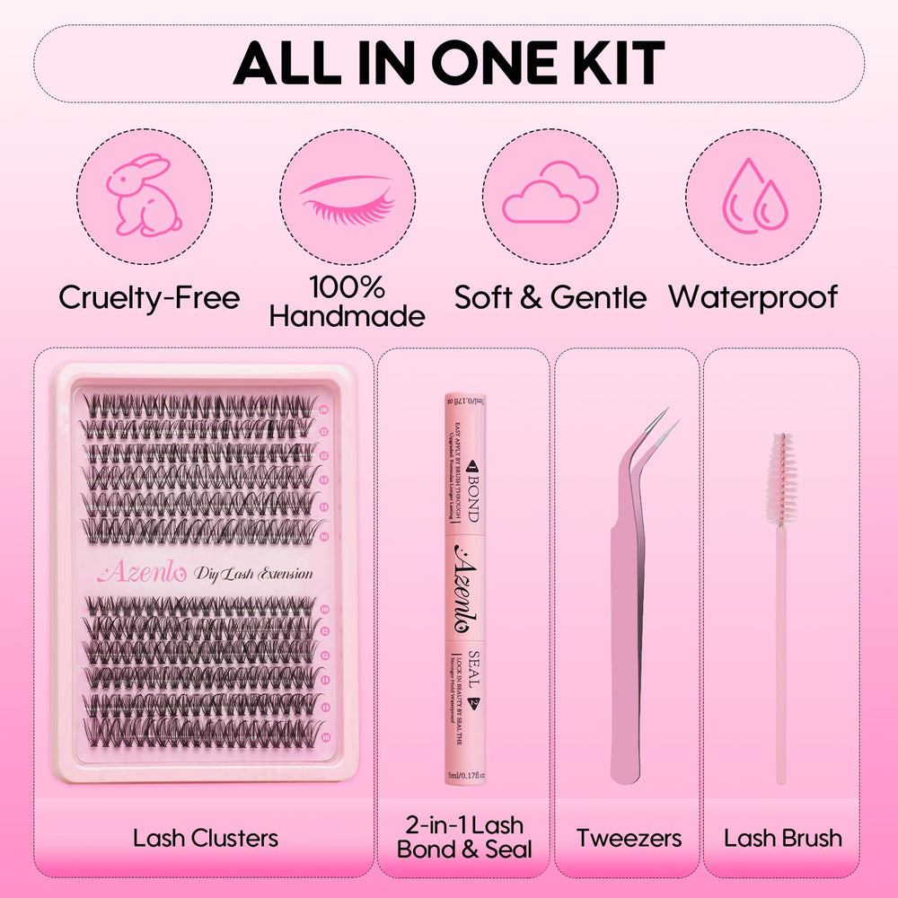 Azenlo natural-look lashes offer everyday wearable volume