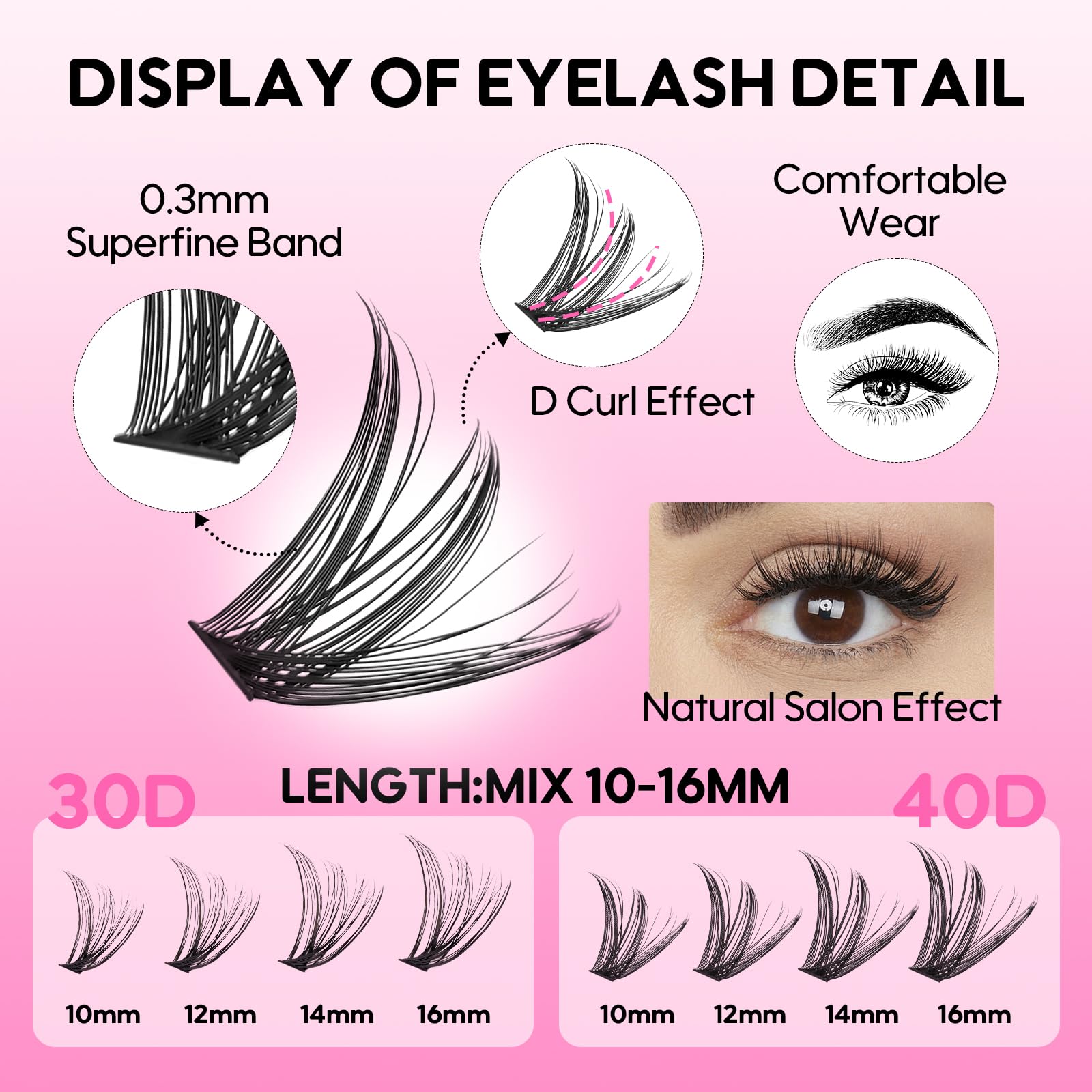 Azenlo premium PBT silk fibers deliver soft, knot-free lashes