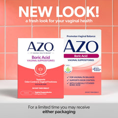 AZO Boric Acid blister pack for convenient daily use.