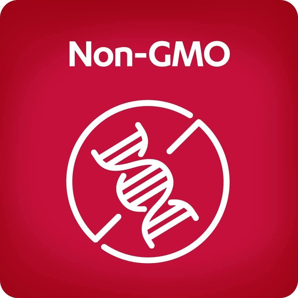 AZO Cranberry caplets non-GMO seal reinforces clean ingredients.