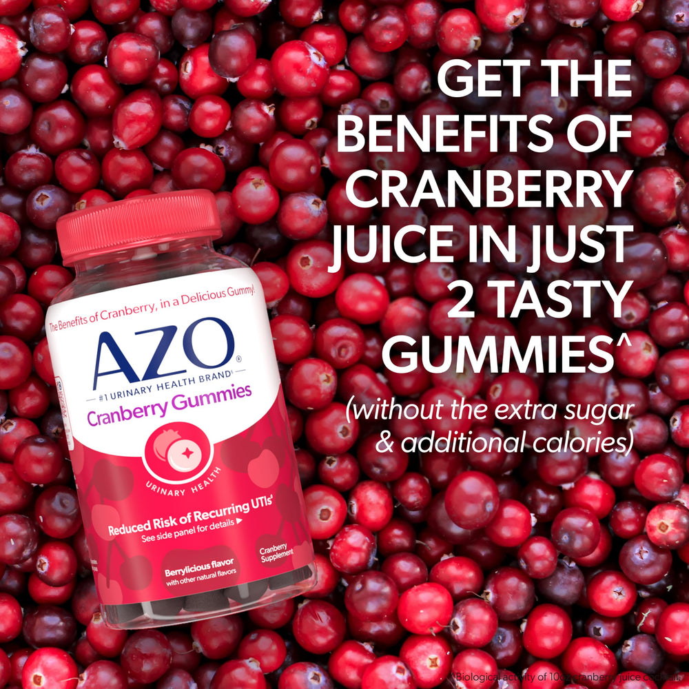 Pacran ingredient closeup emphasizes natural cranberry powder extract.