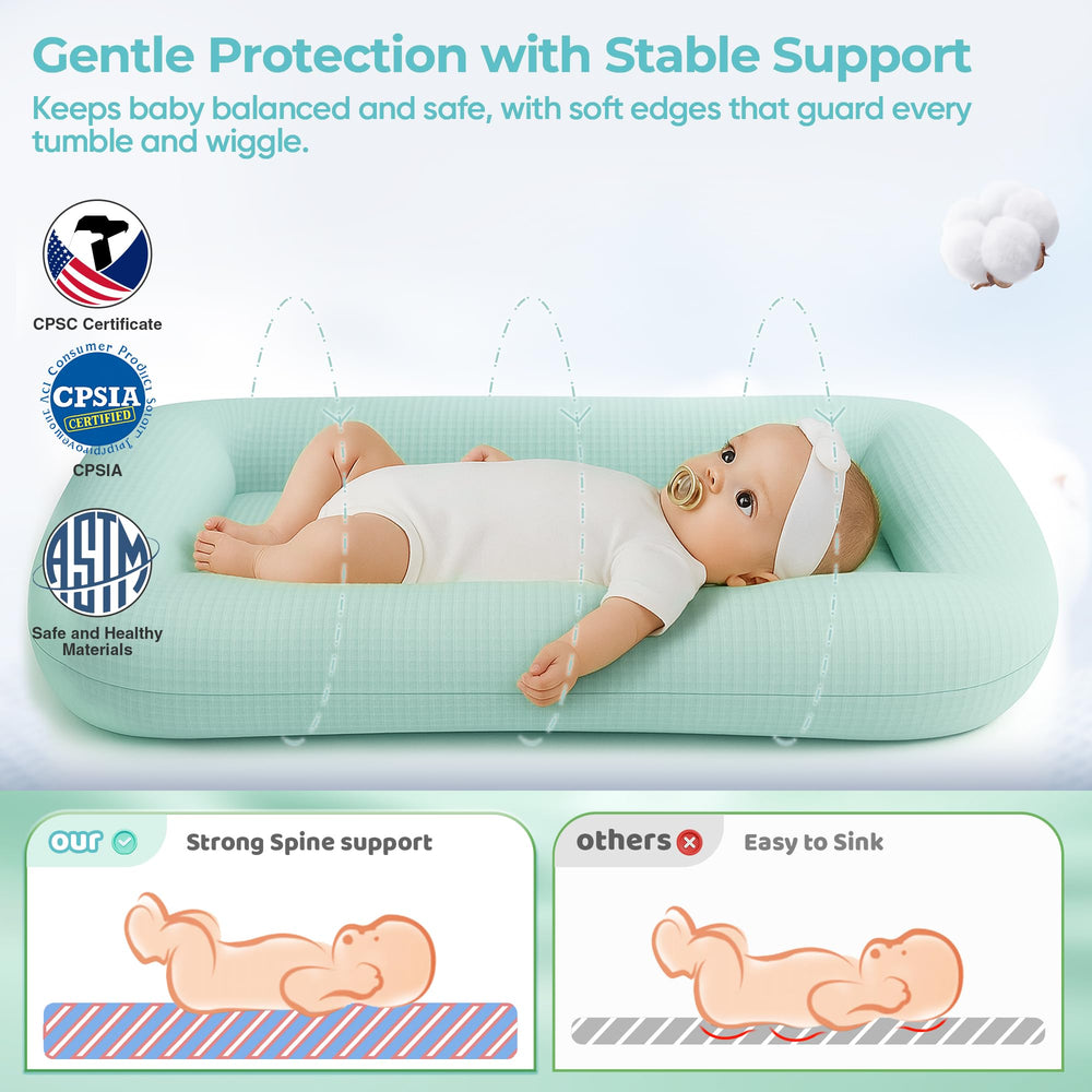 azopesy nest lounger portable design for on-the-go comfort.