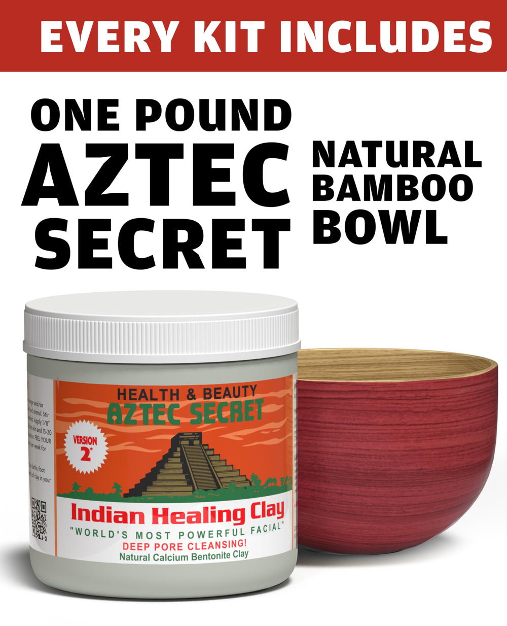 Aztec Secret bamboo mixing bowl for non-metal clay mixing and even texture