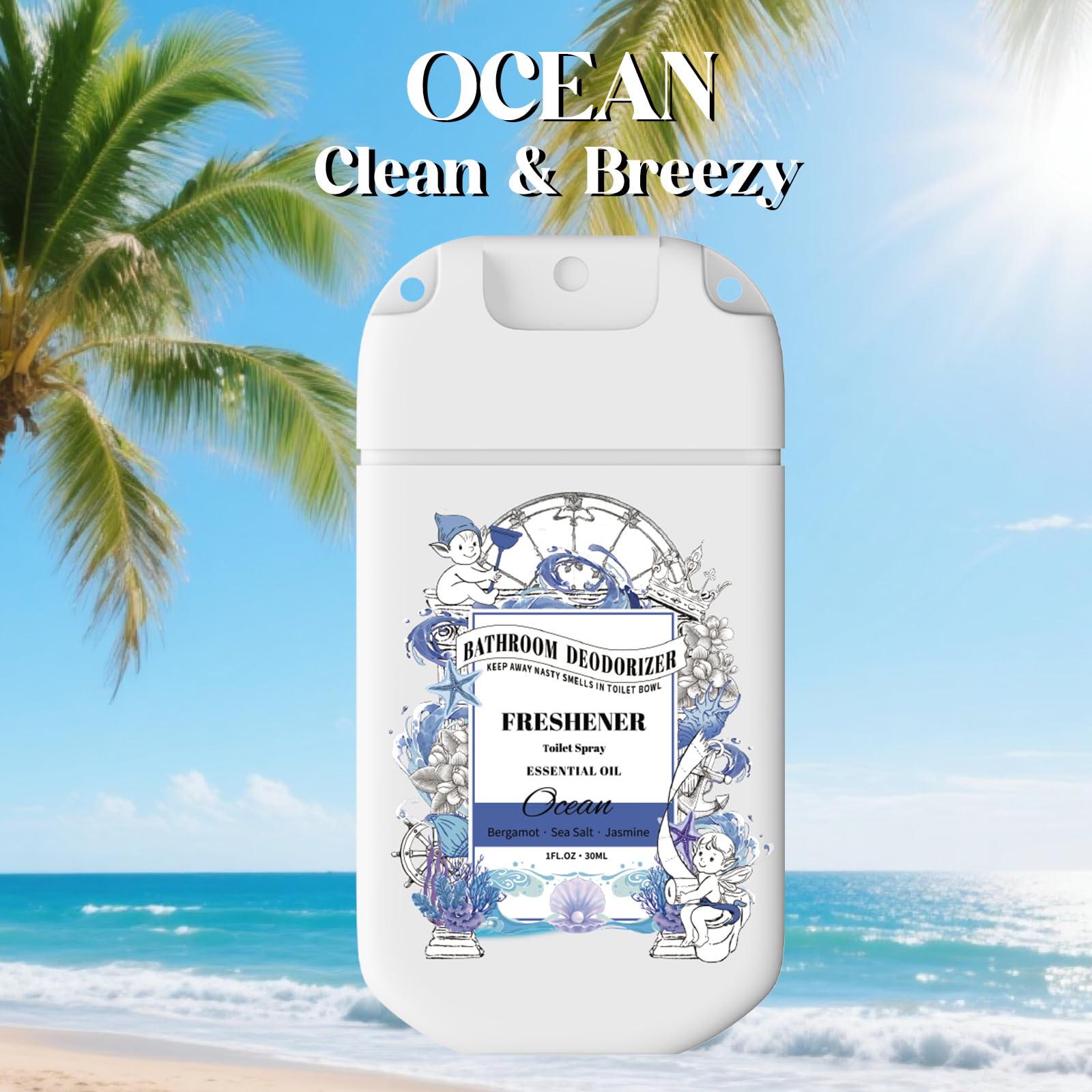 Azulfra Peony bottle close-up emphasizes floral aroma and quick odor control.