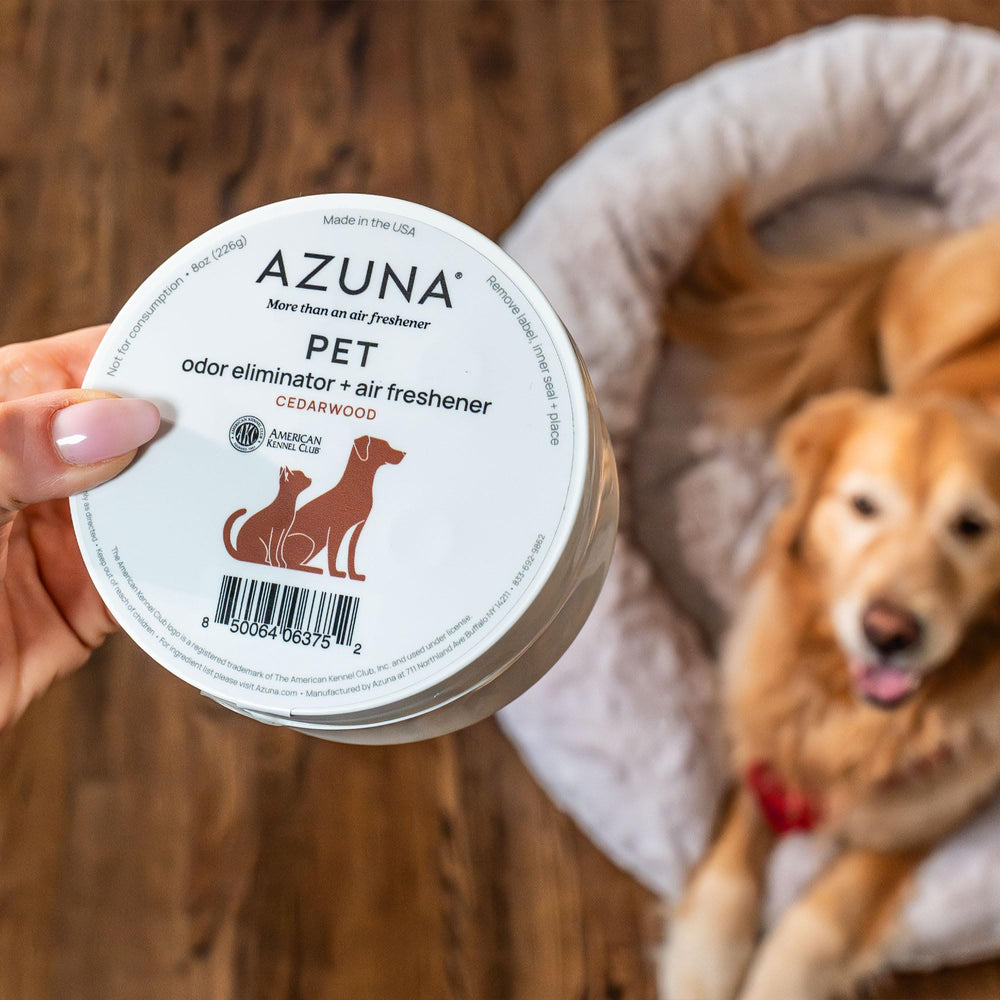 Azuna safe materials badge highlighting non-toxic, cruelty-free ingredients.