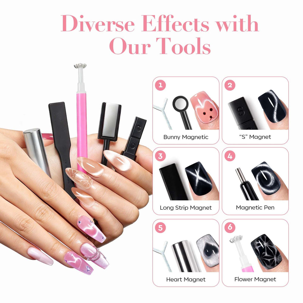 AZUREBEAUTY Magnetic pen for flexible application and control.