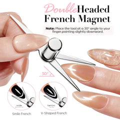 AZUREBEAUTY Cat Eye magnet square tool for stable focal points.