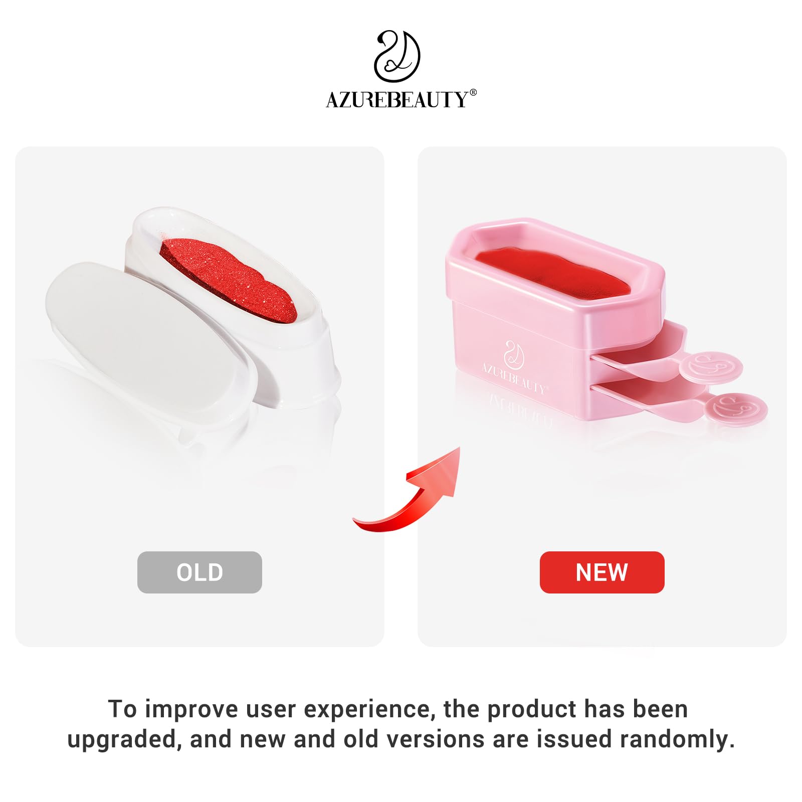AzureBeauty recycling tray keeps workspace clean during application