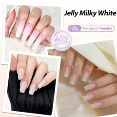 AZUREBEAUTY nail polish brush stroke highlighting quick-dry application.