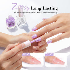 AZUREBEAUTY nail polish set dark purple polish provides bold, long-lasting color.