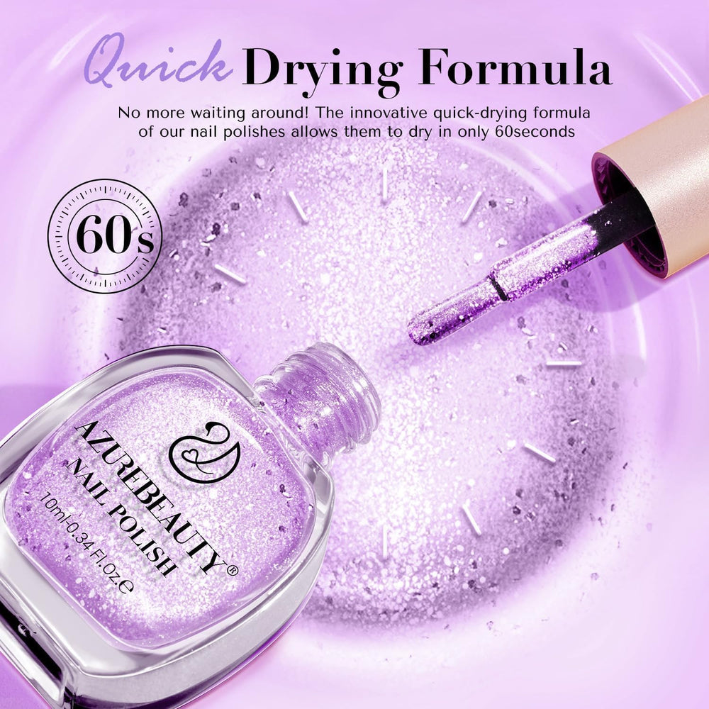 AZUREBEAUTY natural-effect varnish lets nails breathe.
