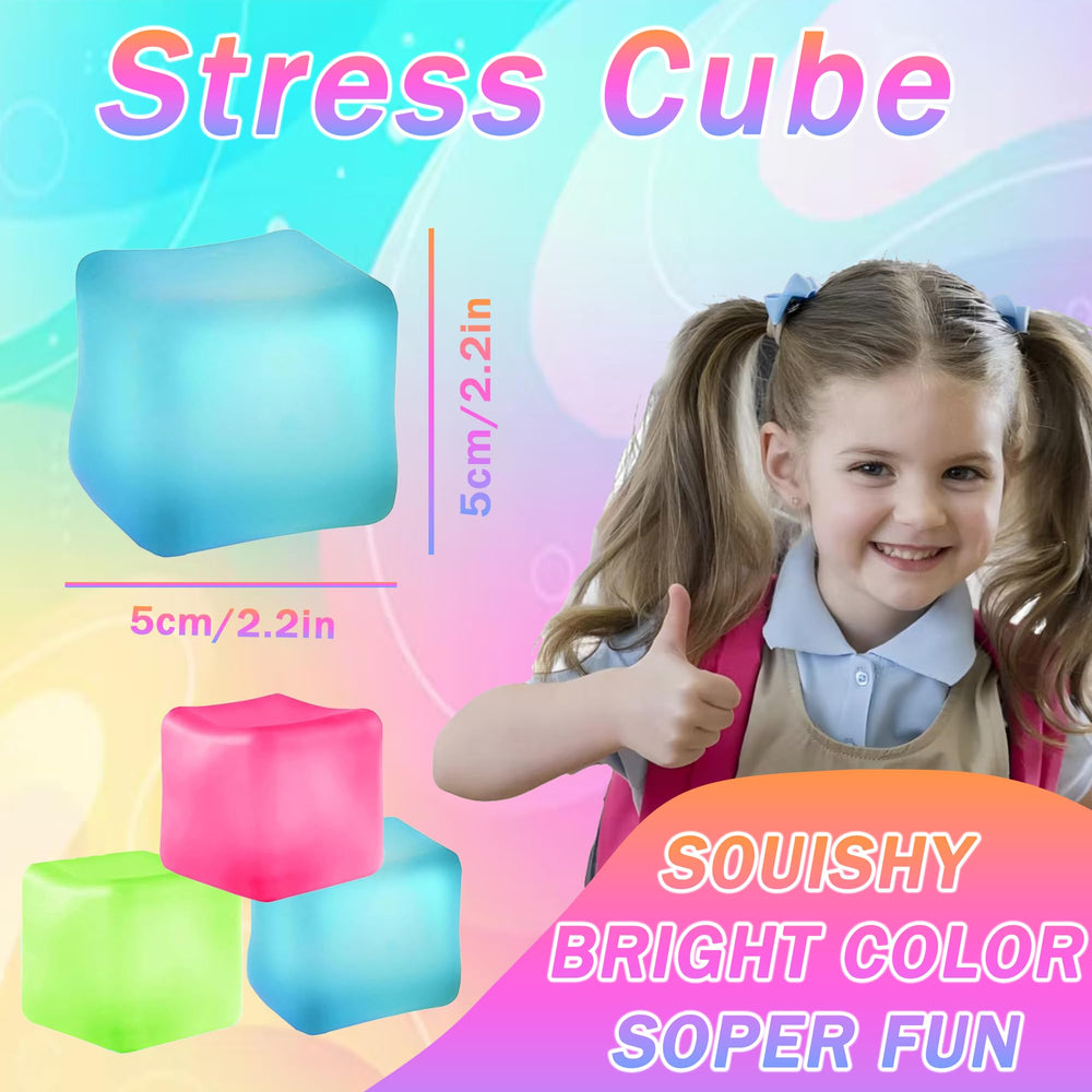 Azurphoric stress cube green offers quiet fidgeting to stay centered during tasks.