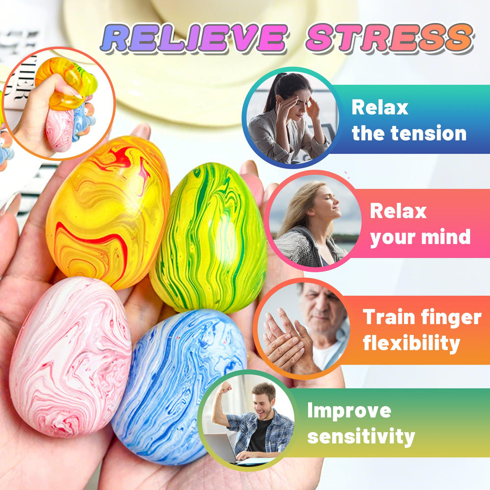 Azurphoric Stress Egg as a gentle Easter gift or classroom reward.