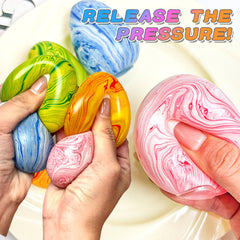 Azurphoric Stress Egg portable size fits bags and pockets for on-the-go calm.