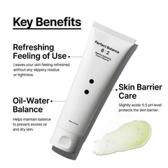 Foamy lather of B_LAB Matcha Hydrating Foam Cleanser