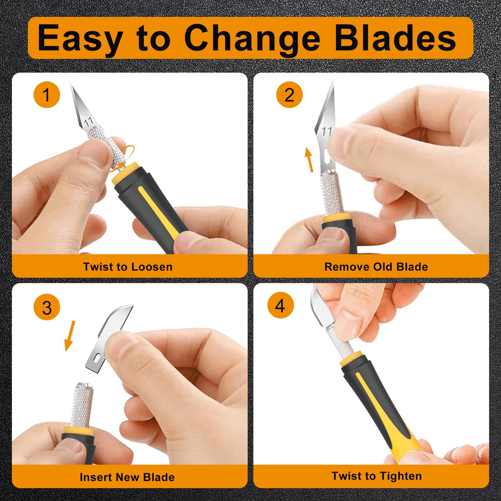 BaBaYang magnetic blade storage keeps blades secure during transport.
