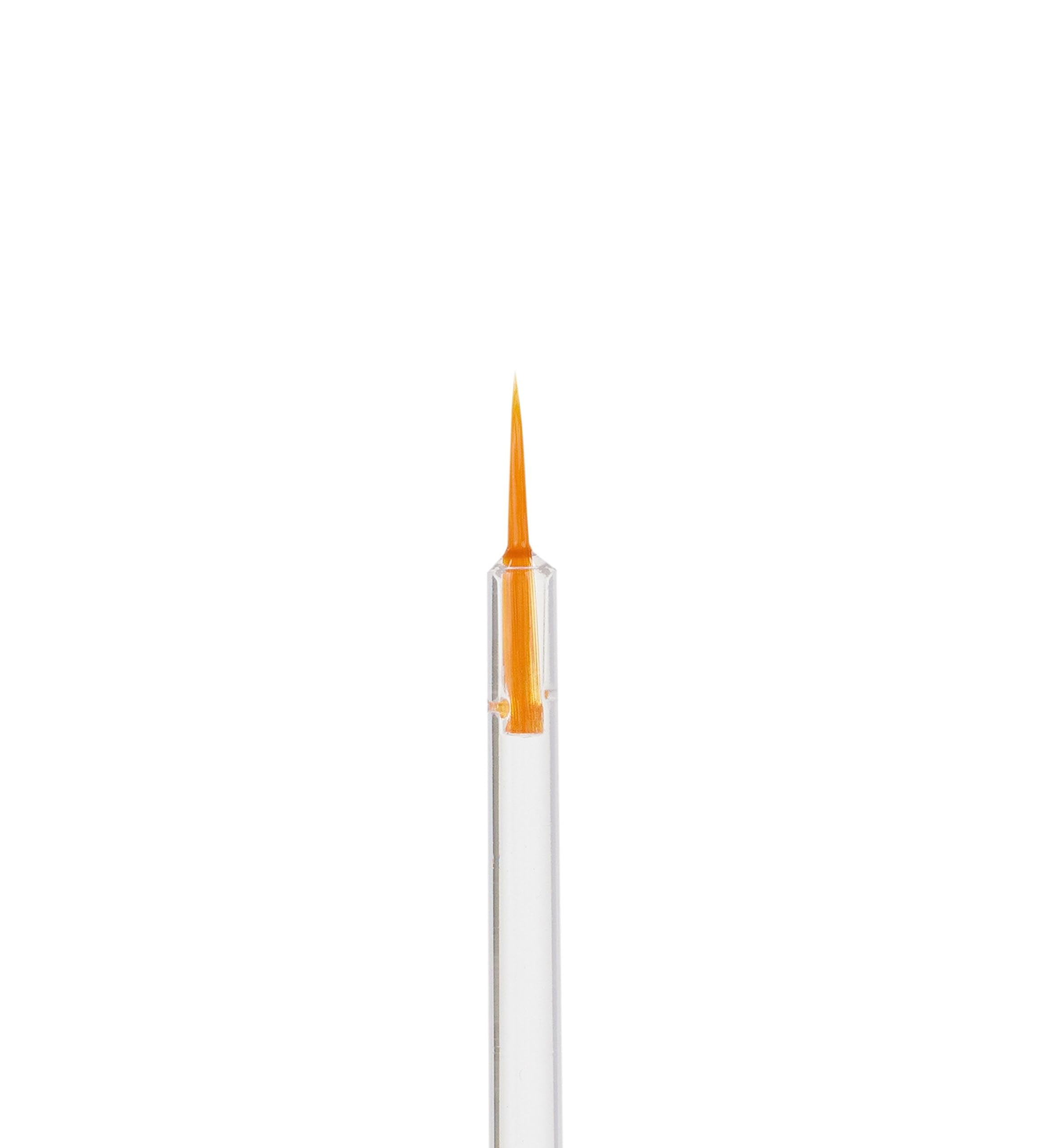 BABE ORIGINAL Brow Serum brush strokes along natural brow shape