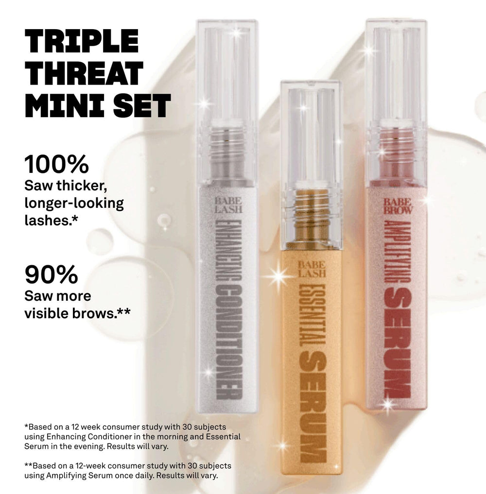 BABE ORIGINAL Lash Conditioner brush detail for even distribution