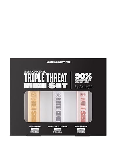 BABE ORIGINAL Essential Serum applicator close-up for precise lash line delivery
