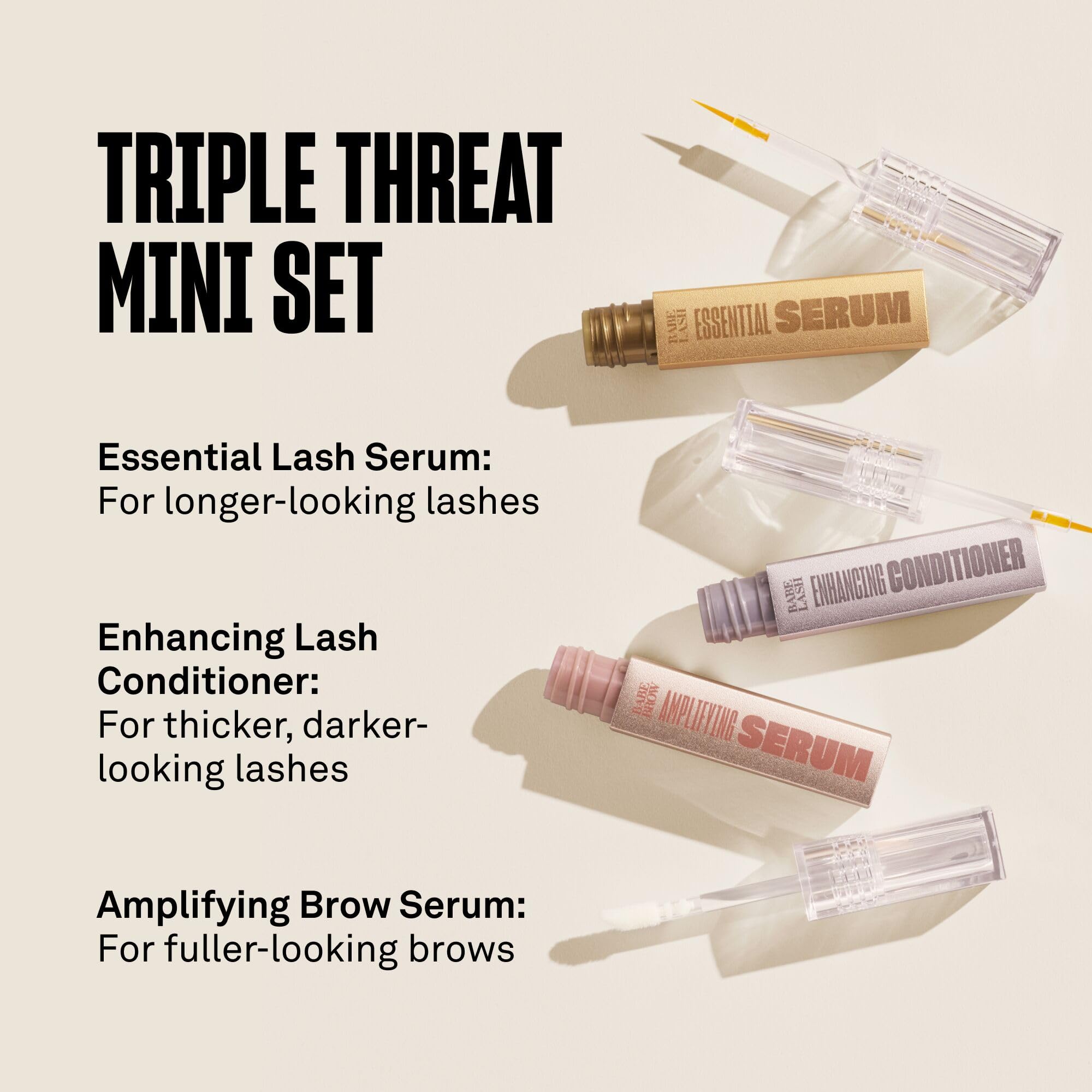 BABE ORIGINAL Essential Serum dab motion showing precise daily use