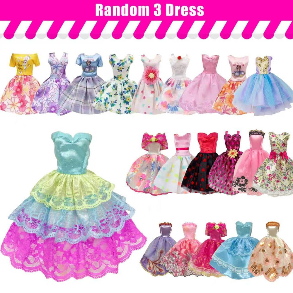 Babeilei random dresses and outfits help create stylish doll looks