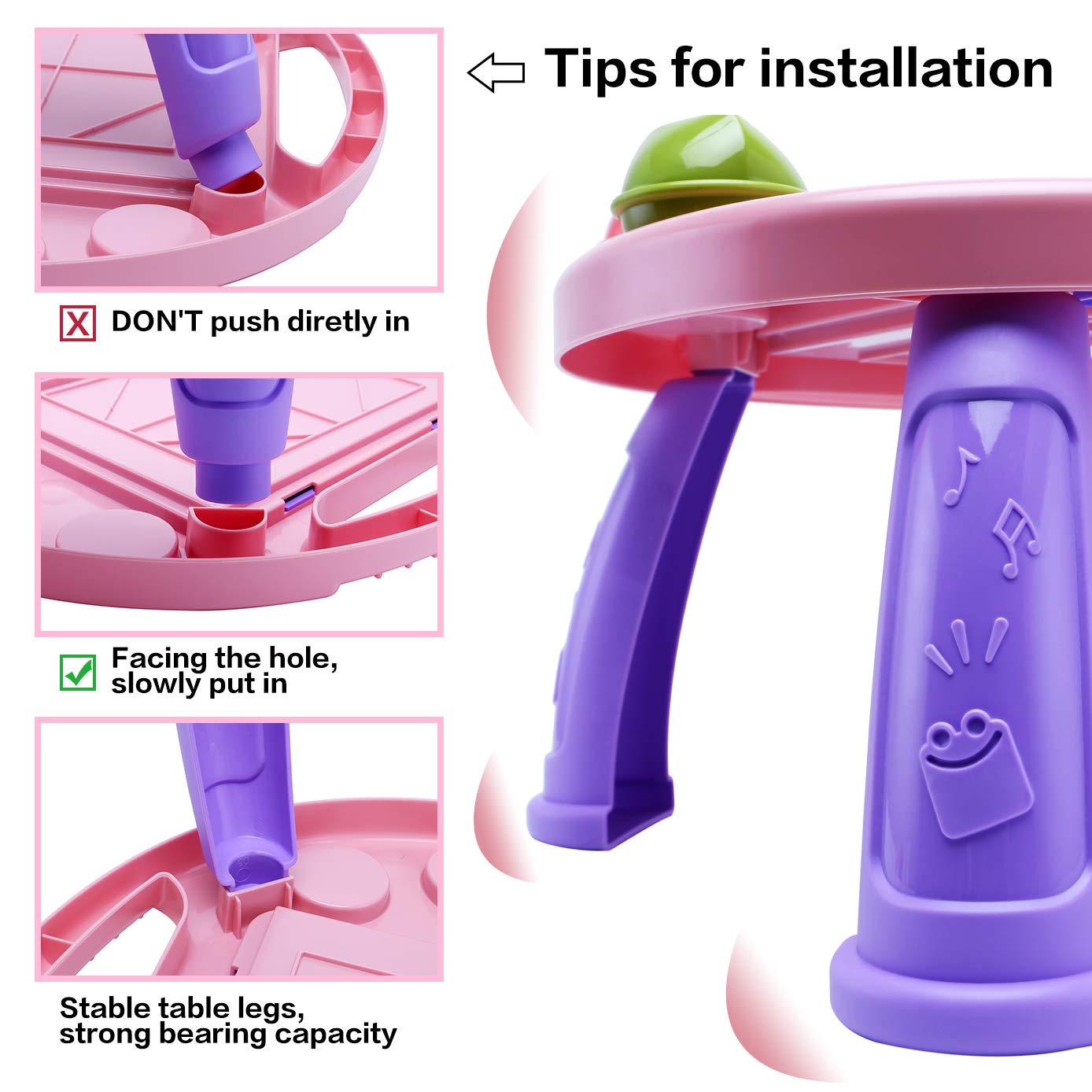 BABLOCVID sturdy ABS construction for long-lasting play.