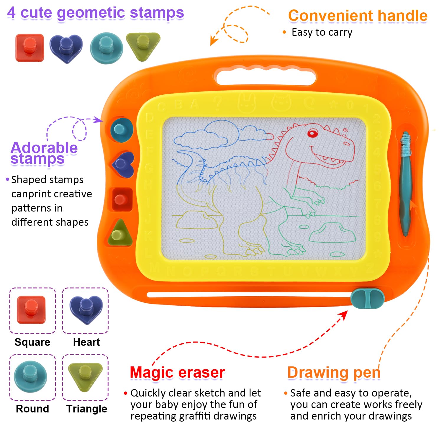 BABLOCVID board showing eraser slider for quick clearing after drawing