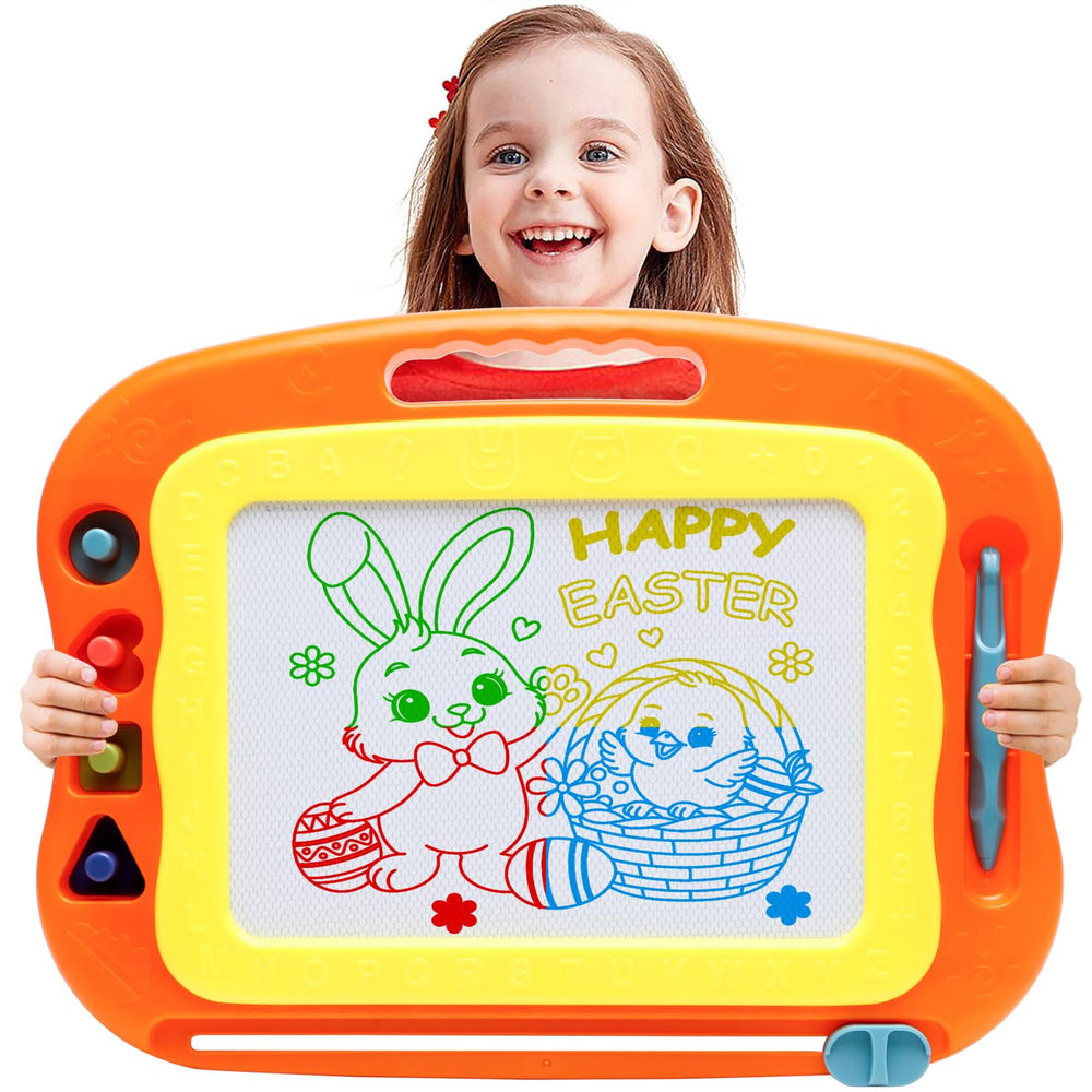 BABLOCVID magnetic drawing board in bright color zones for creative doodling