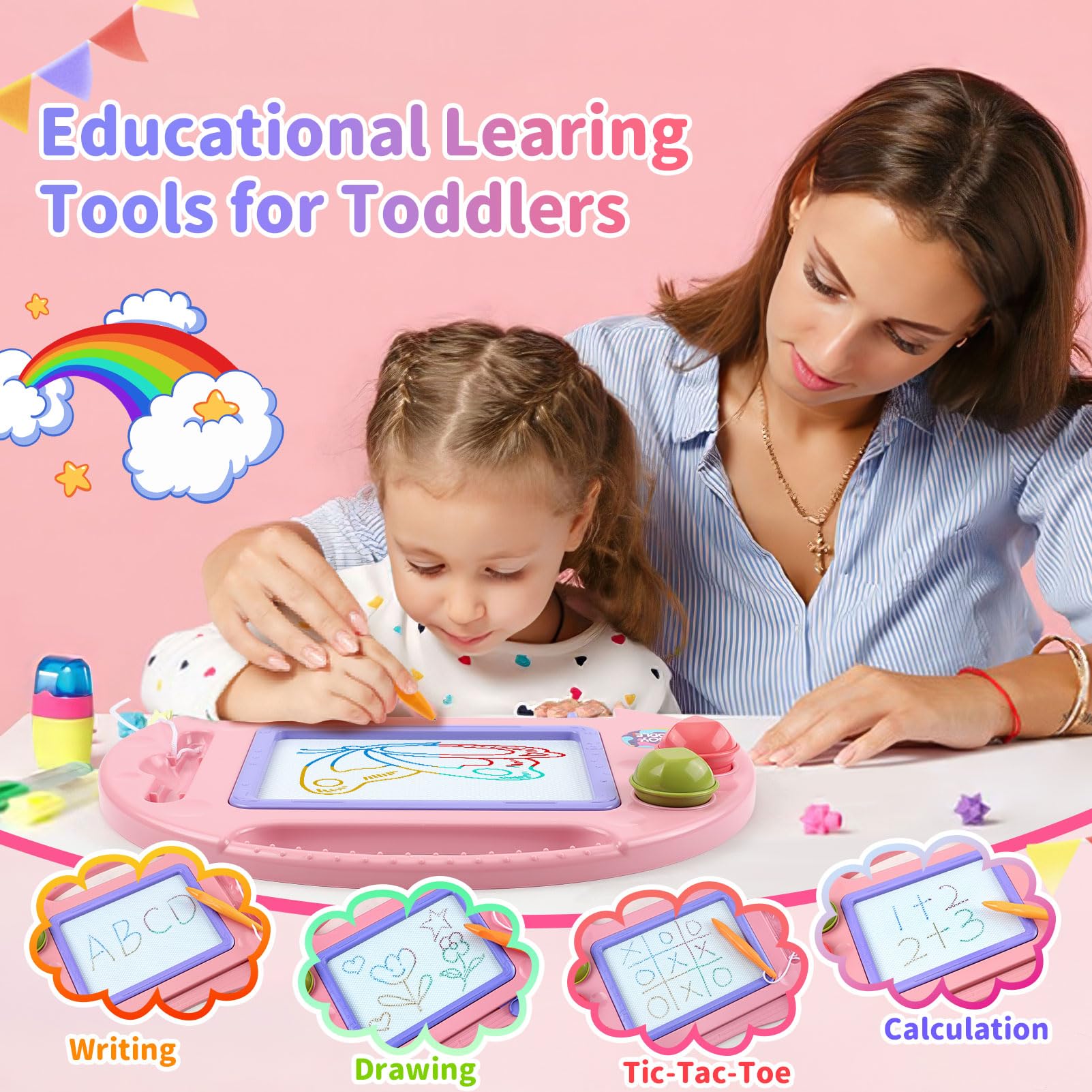 BABLOCVID compact travel-friendly art toy for kids.