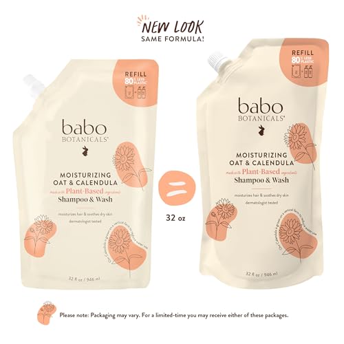 32 oz BABO refill pouch front view highlighting eco-friendly packaging