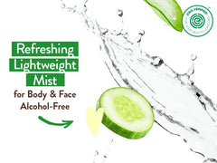Ingredient chart highlighting Aloe Vera and Witch Hazel for soothing hydration