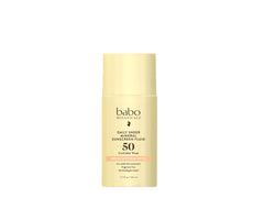 Babo Botanicals Daily Sheer sunscreen bottle and pump for easy daily application