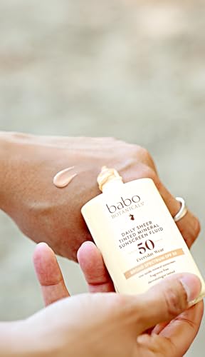 Babo Daily Sheer sunscreen in everyday skincare routine scene