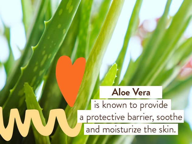 Babo Botanicals spray application shows quick, mess-free absorption.