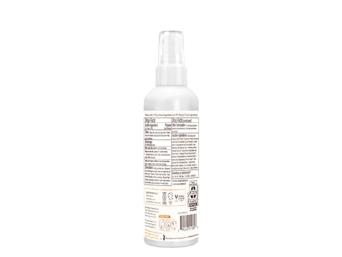 Close-up of Babo Botanicals diaper rash spray mist with plant-based ingredients.