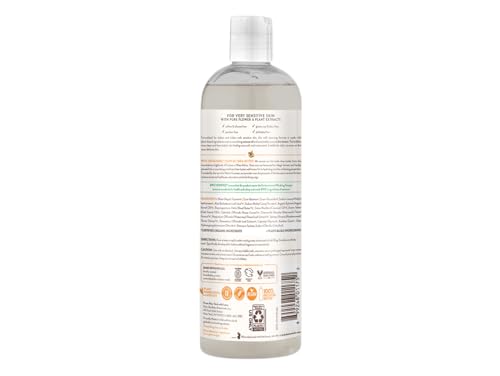 Babo Botanicals shea butter calendula oat formula close-up, nourishing ingredients for delicate skin.