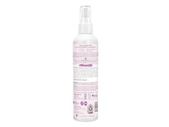 Babo Botanicals smoothing berry spray applied to damp hair to detangle and tame flyaways.