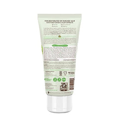Babo Botanicals conditioner cream texture on palm, easy post-swim detangling