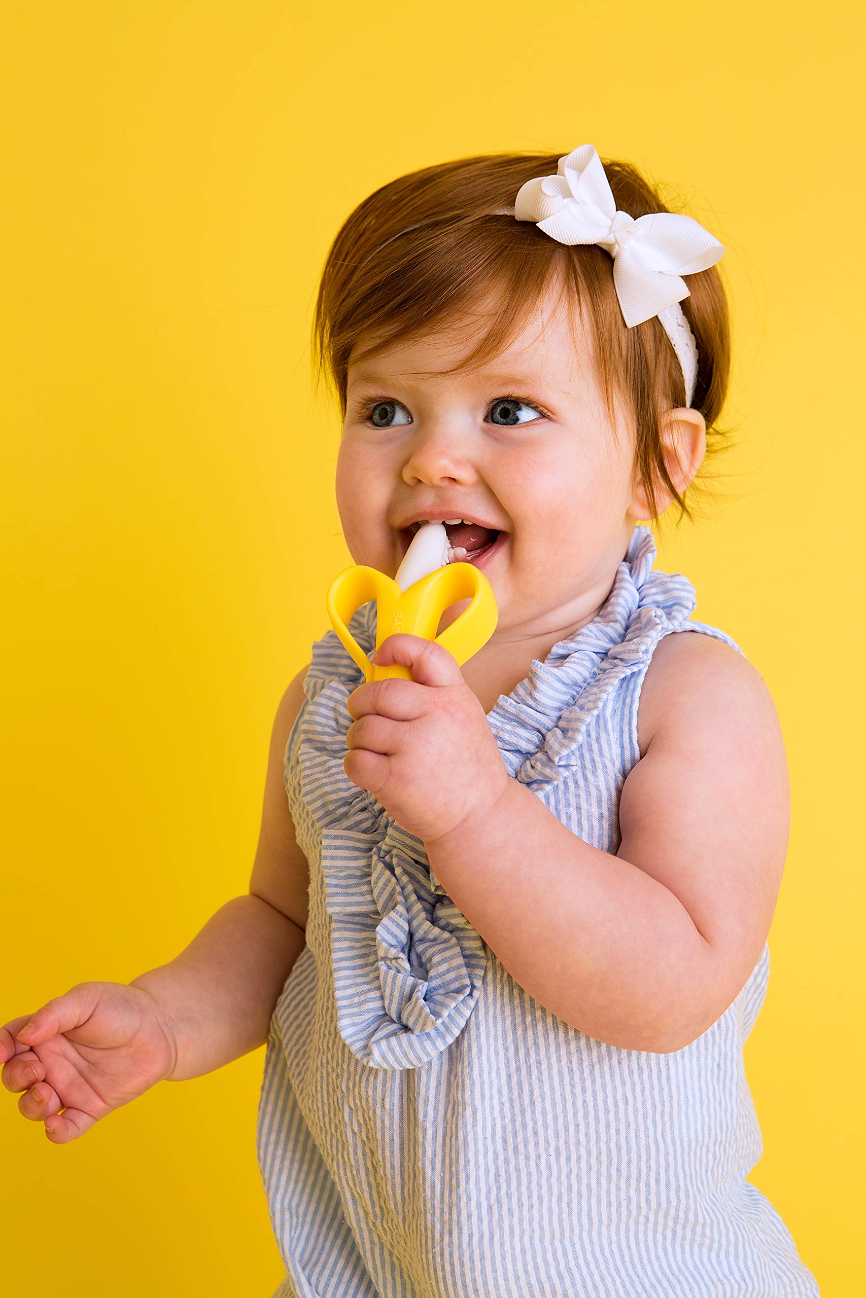 Baby Banana BPA-free labeling communicates toxin-free safety.