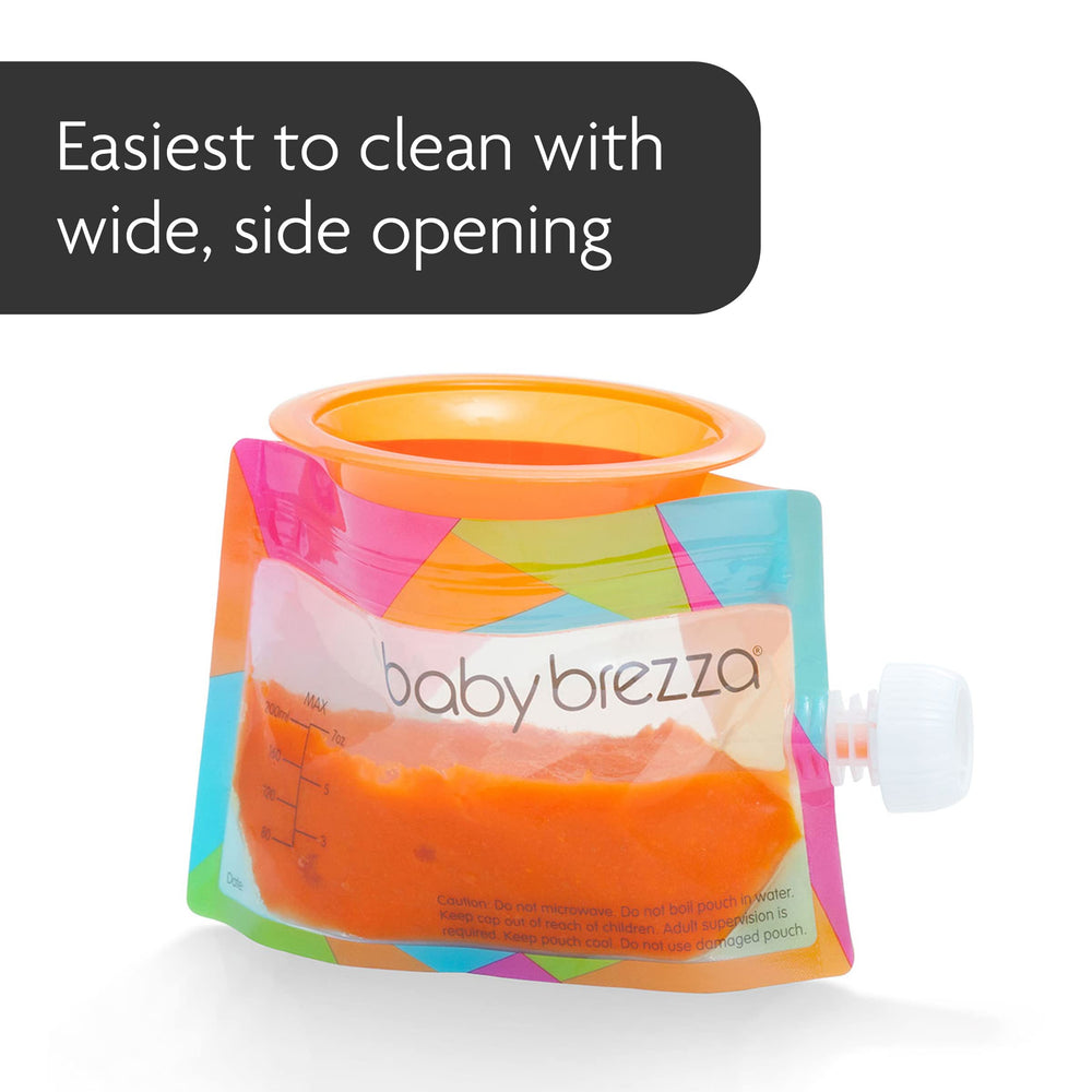 Baby Brezza freezer-safe pouch for puree storage