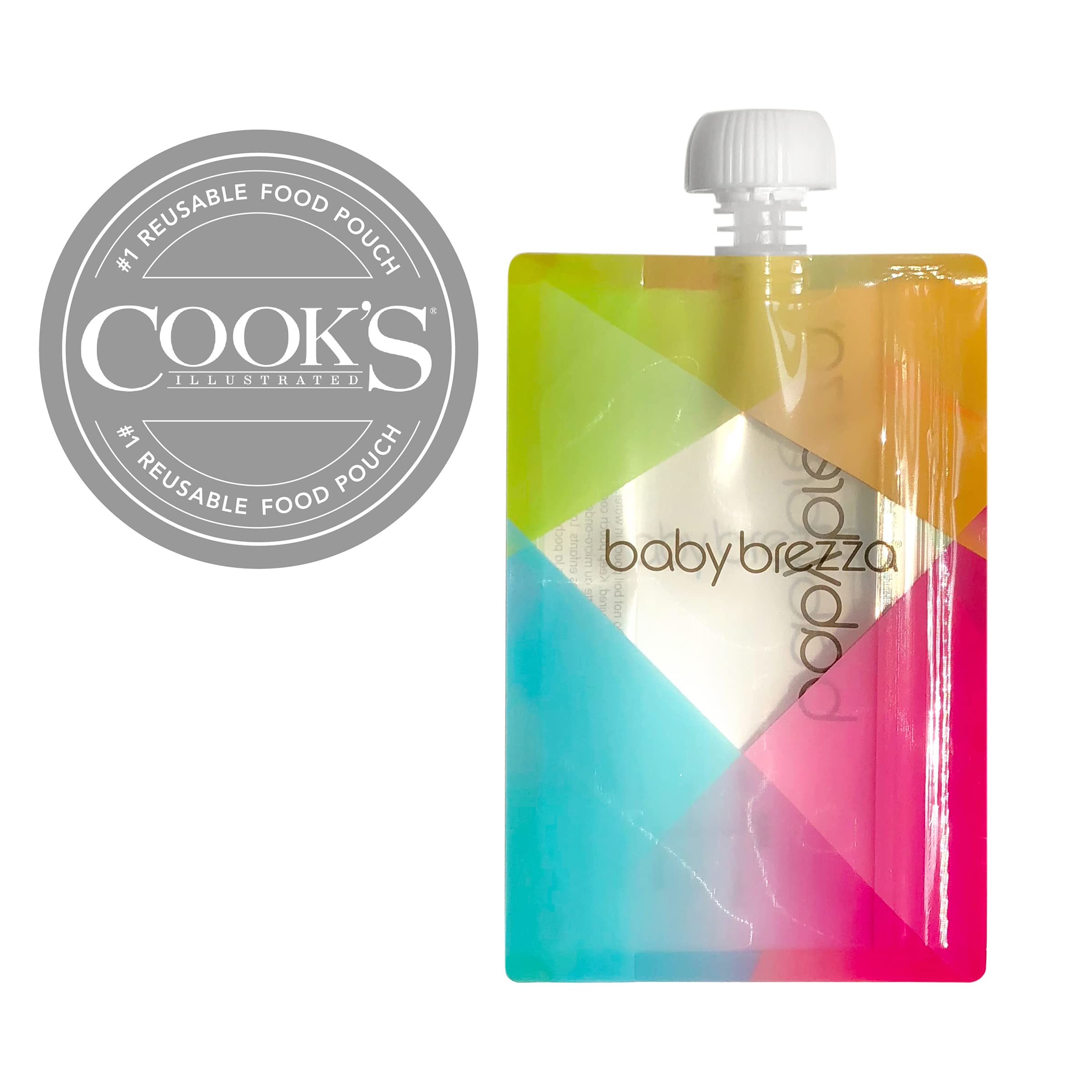 Baby Brezza top-rack dishwasher-safe pouch for easy cleaning