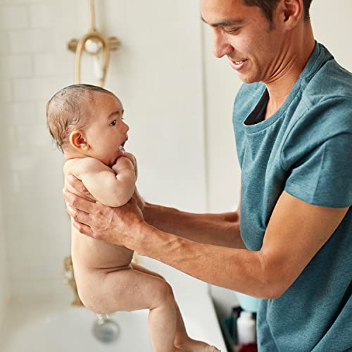 Baby Dove hypoallergenic-wash close-up emphasizes tear-free cleansing for newborns.